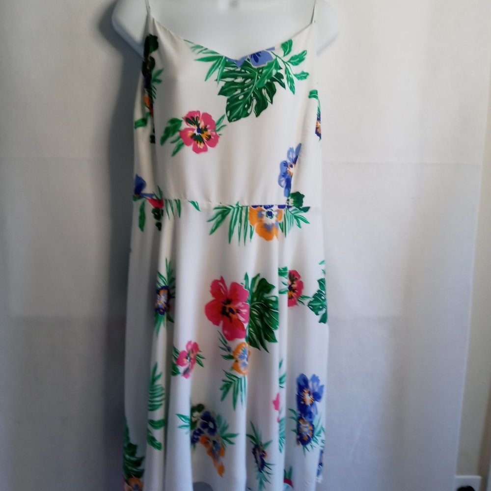 Floral Print Sun Dress by Old Navy Size XXL